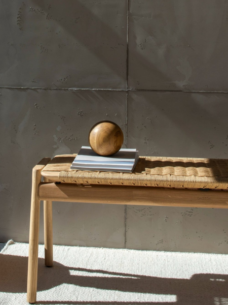 Gazzda - banc en chene massif Klupa