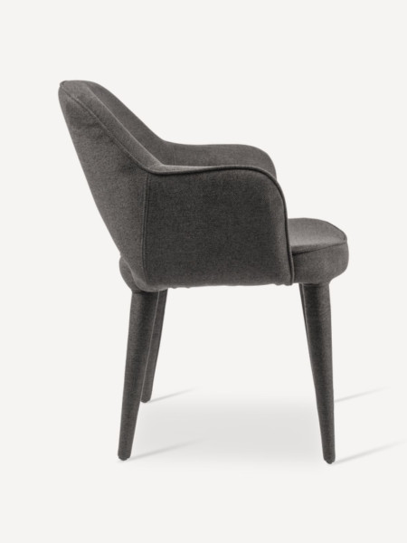 Cosy table armchair upholstered in fabric, Pols Potten | MBS Design
