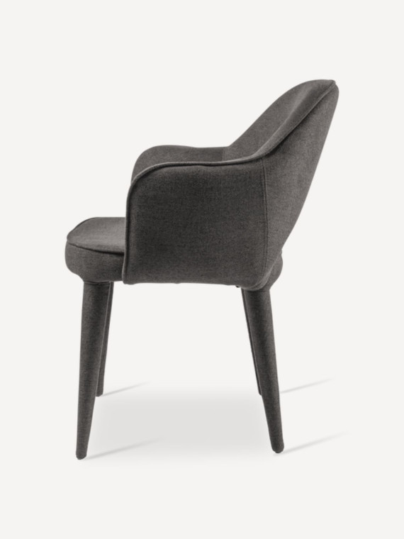 Fauteuil de table Cosy rembourré en tissu, Pols Potten| MBS Design