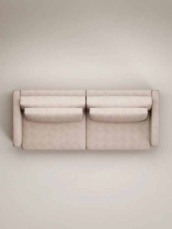 Panac -4-seater straight sofa, Galliera