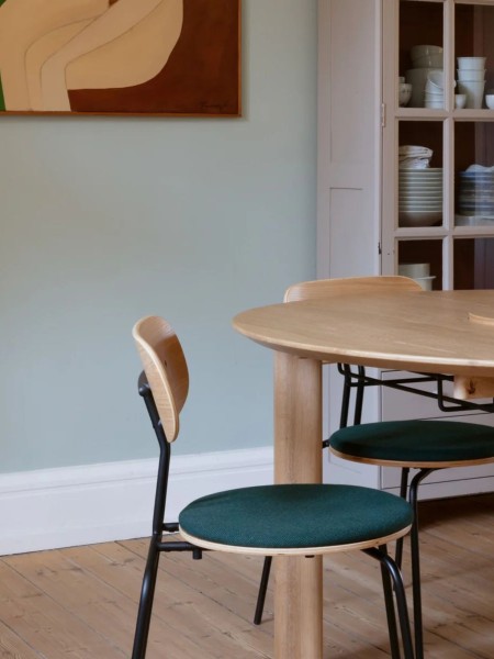 Umage Table à manger en chêne, Comfort Circle extensible