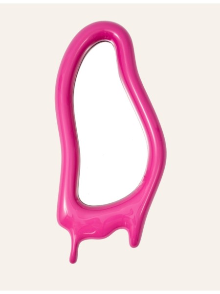 pols-potten-miroir-effet-coule-en laque rose-melting-l