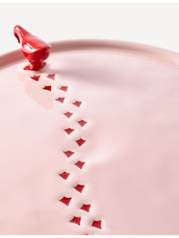 pols-potter-serving-plate-walking-duck-pink