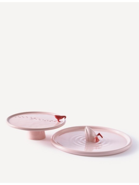pols-potter-serving-plate-walking-duck-pink