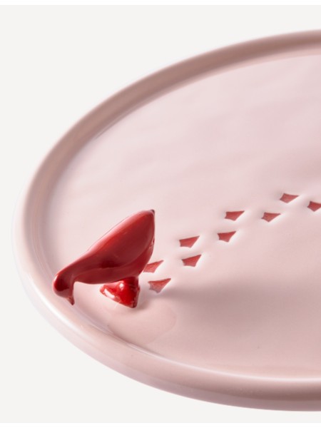 pols-potter-serving-plate-walking-duck-pink