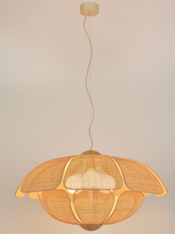 market-set-suspension-en-metal-et-cannage-coquillage-d-70