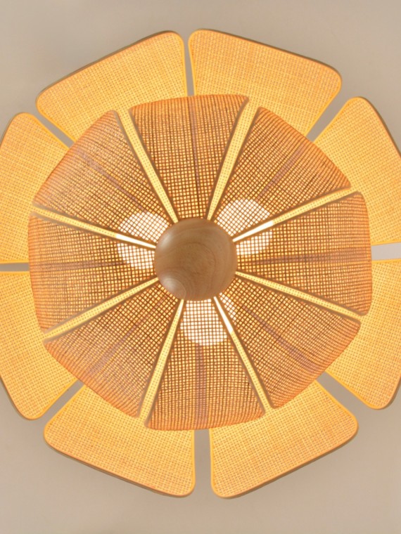 market-set-suspension-en-metal-et-cannage-coquillage-d-70