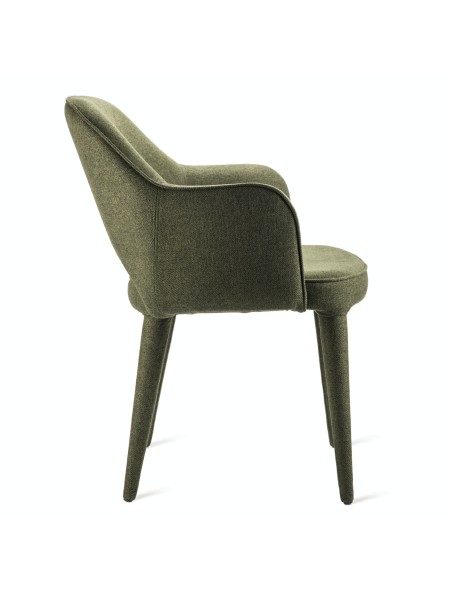 Cozy fabric dining armchair Abelia  Pols Potten