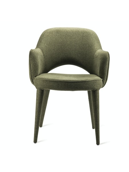 Cozy fabric dining armchair Abelia  Pols Potten