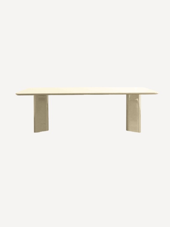 Gabrielle Paris - Rectangular lacquered dining table, Victoire | MBS Design