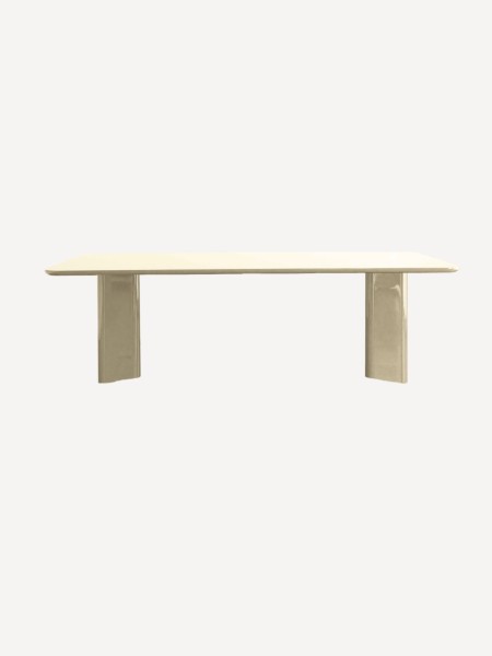 Gabrielle Paris - Rectangular lacquered dining table, Victoire | MBS Design