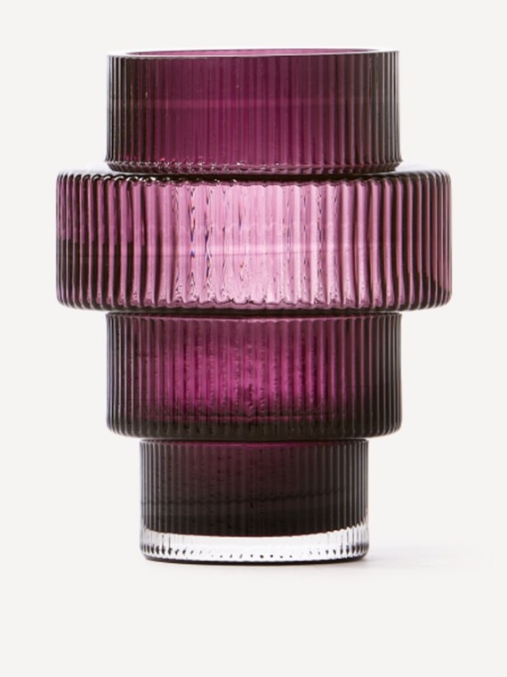 pols-potten-bougeoir-en-verre-souffle-steps