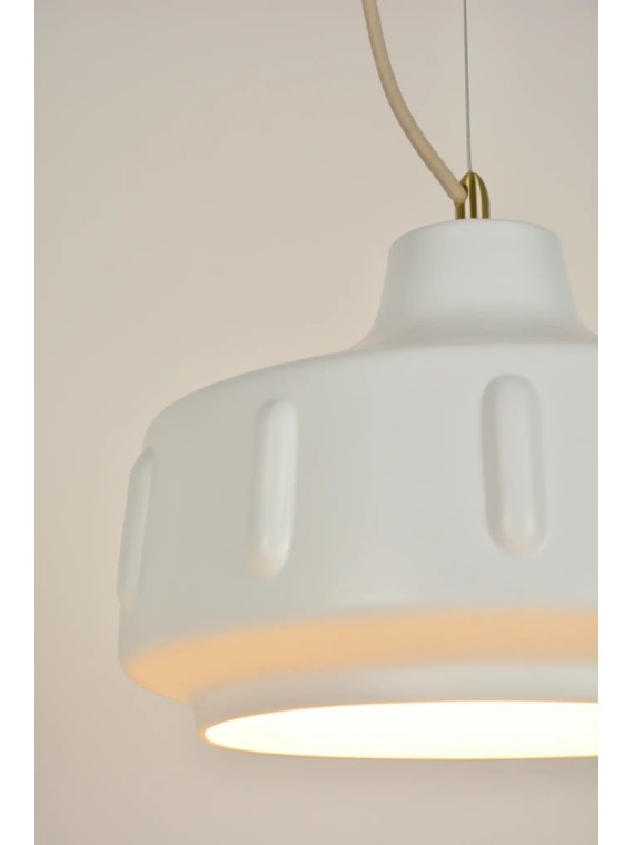 Market Set Suspension Jimmy D38 en céramique avec motif relief