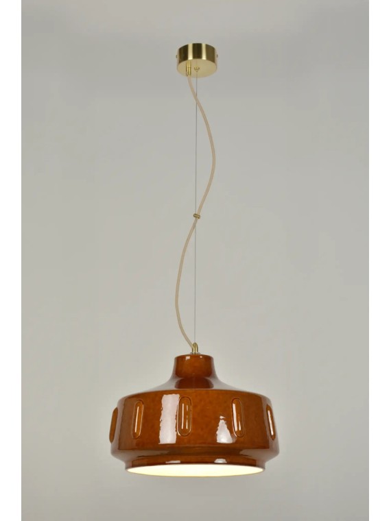 Market Set Suspension Jimmy D38 en céramique avec motif relief