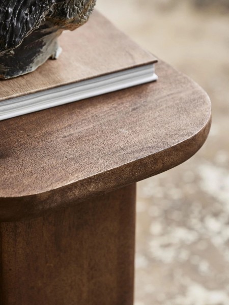 nordal toke table d'appoint bois manguier