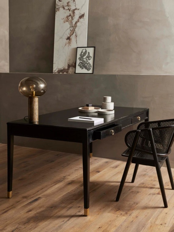 nordal-bureau-2-tiroirs-noir-L-EMS-2