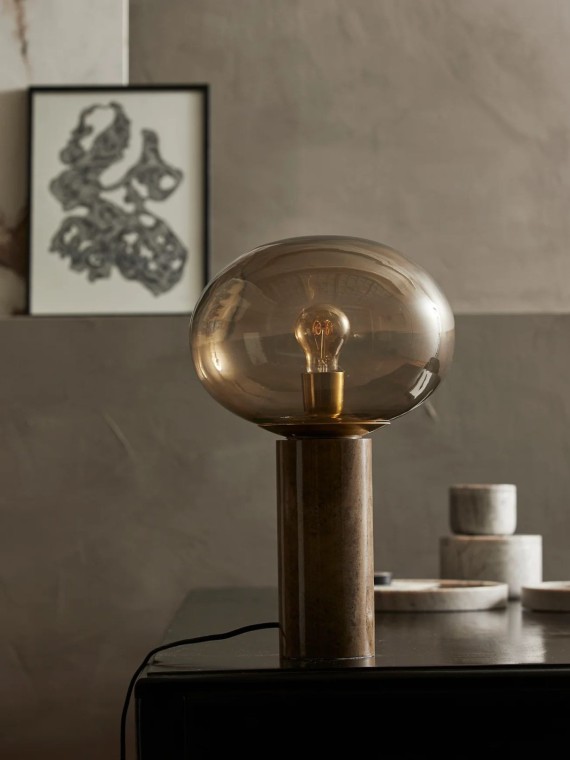 nordal lampe de table marbre bes