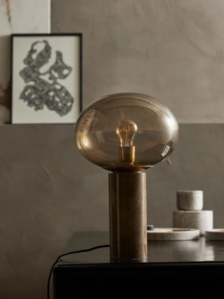 nordal lampe de table marbre bes