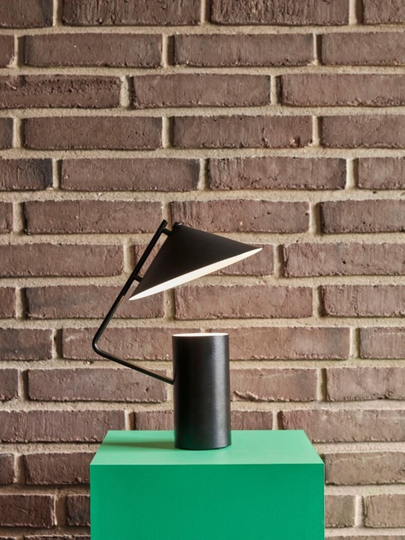 Hübsch - Metal table lamp, Sen | MBS Design