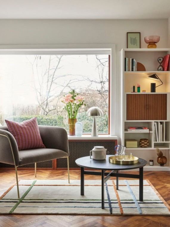 Hübsch - Metal table lamp, Sen | MBS Design