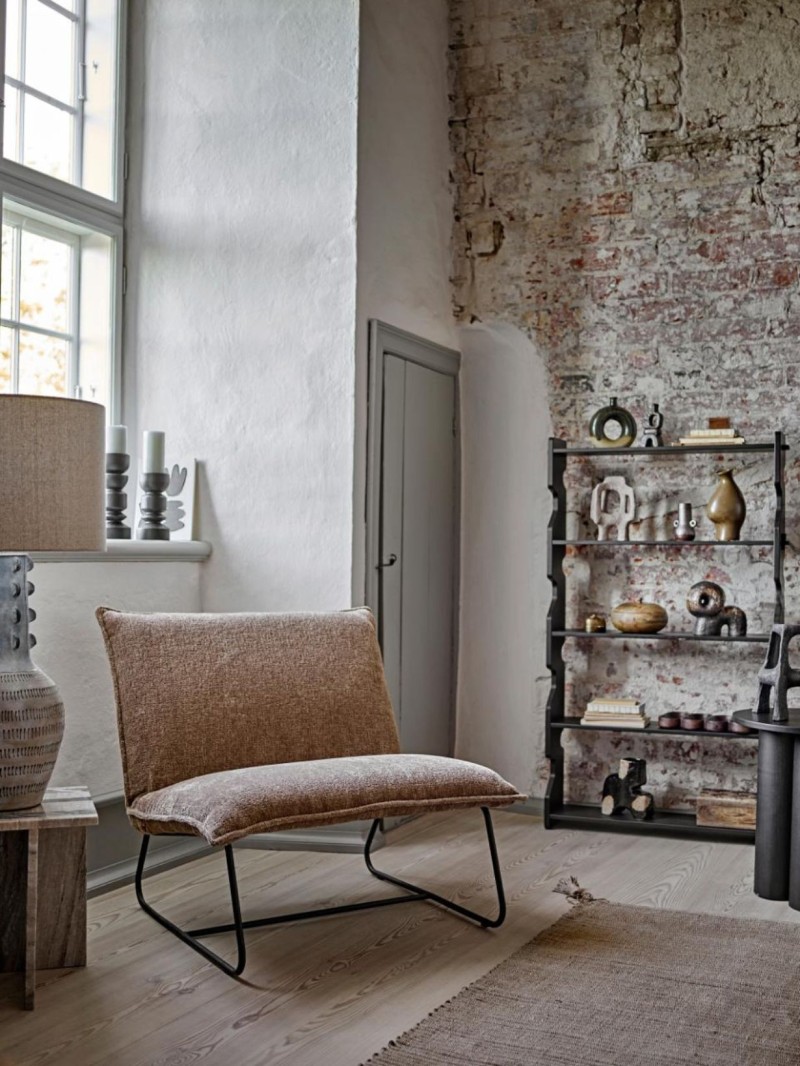 Bloomingville Cape fabric lounge chair