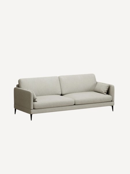 Panac - Herran 3-seater sofa in linen | MBS Design