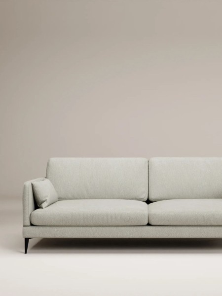 Panac - Herran 3-seater sofa in linen | MBS Design