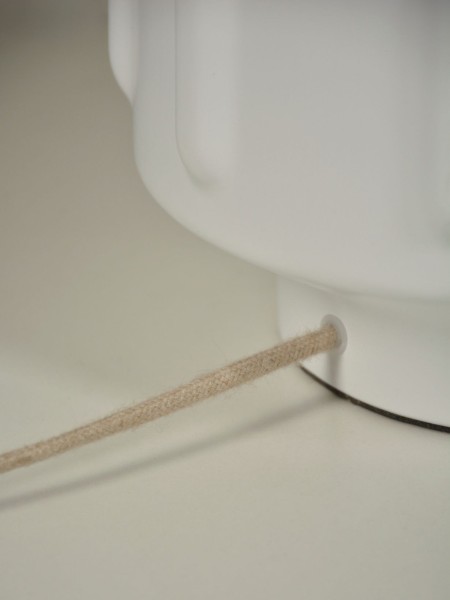 Market set lamp jimmy ceramic white braid size L