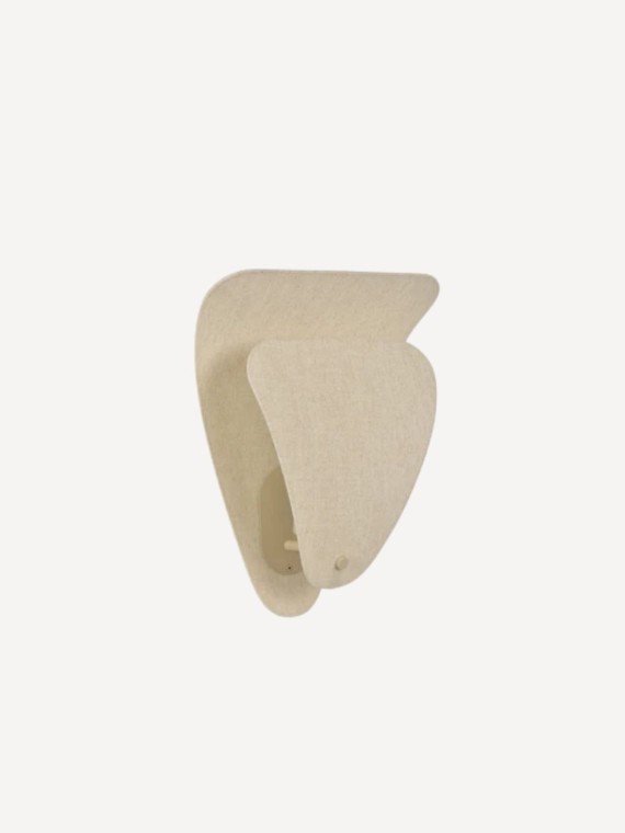 Market set applique coquillage lin