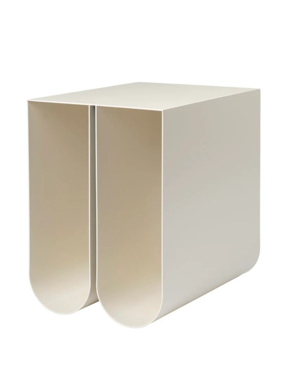 kristina dam Curved steel side table