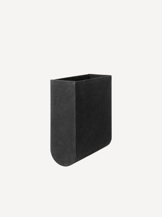 kristina dam curved box black fabric xs