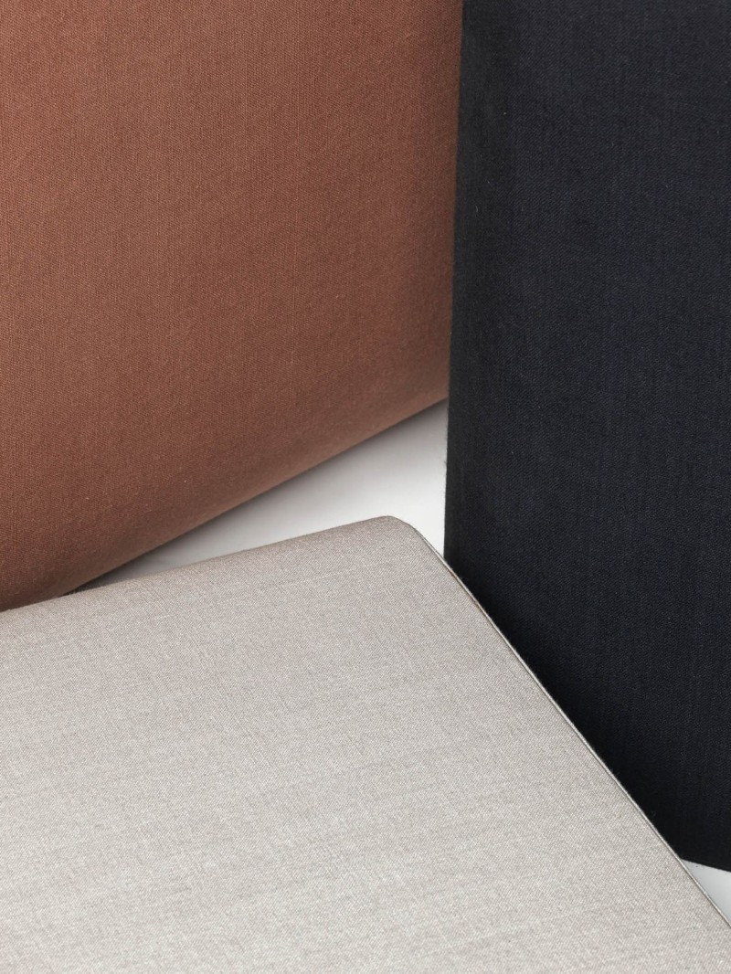 kristina dam boite courbee tissu noir xs