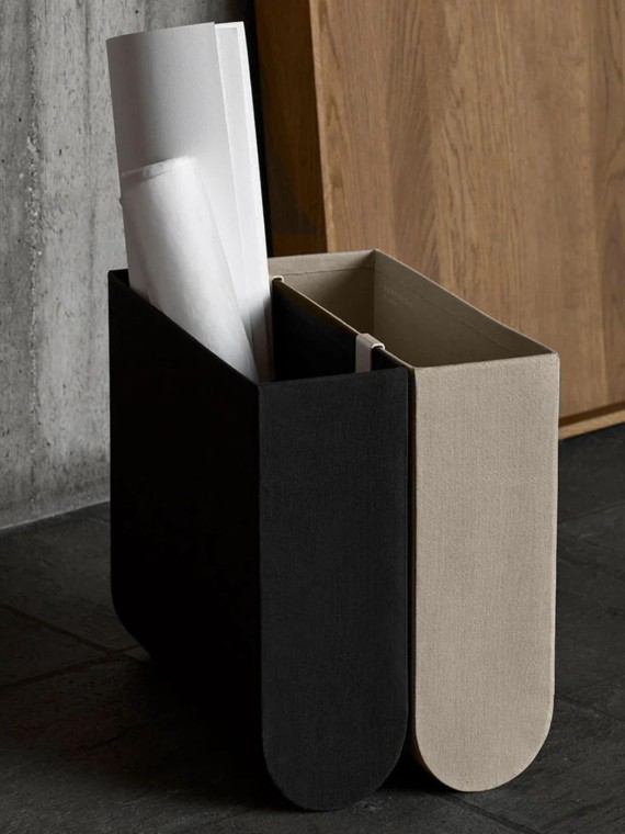 Kristina Dam - Curved fabric box, XS | MBS DESIGN