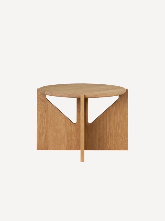 kristina dam table basse simple chene