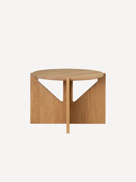 kristina dam table basse simple chene