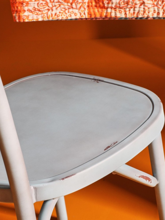 Chaise vintage en aluminium, Marie | MBS Design