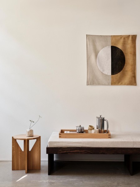 kristina dam single stool oak