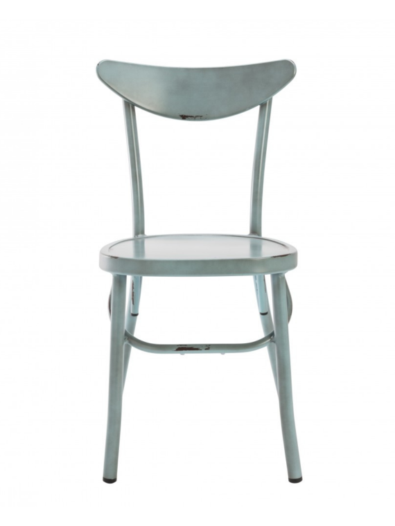 Chaise vintage en aluminium, Marie | MBS Design