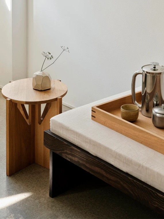 kristina dam single stool oak