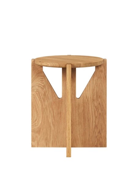 kristina dam tabouret simple chene