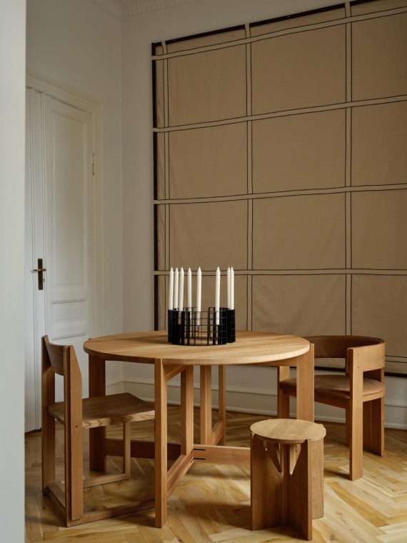 kristina dam single collector dining chair