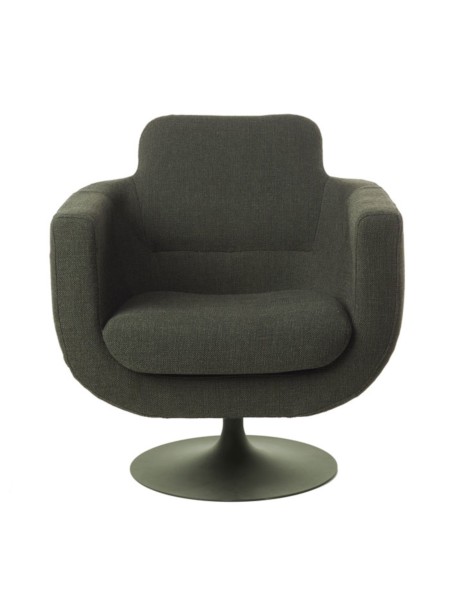 Fabric swivel armchair, Kirk  | MBS Design