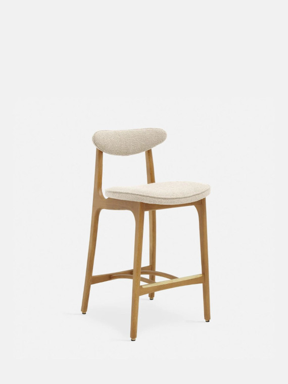 366 Concept - 200-190 series Bar Stool boucle fabric H65 cm | MBS DESIGN
