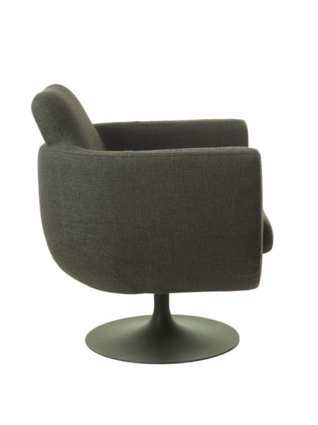 Fabric swivel armchair, Kirk  | MBS Design