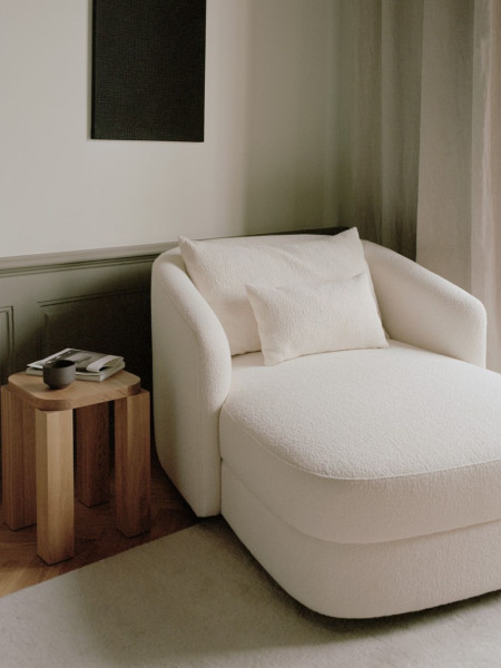 new works fauteuil lounge tissu covent