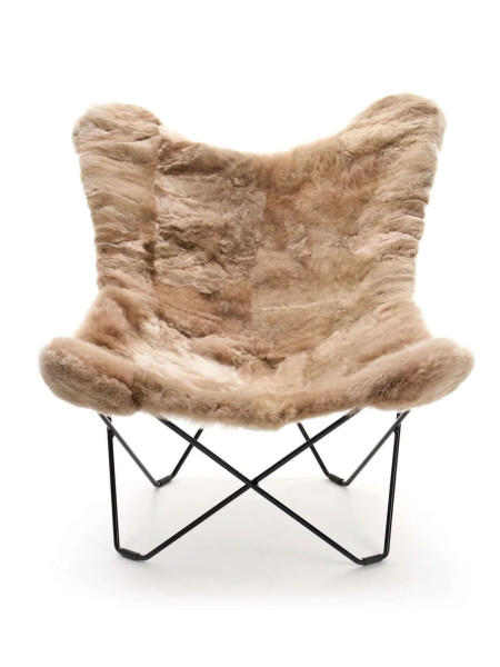 Alpaca chair, Mariposa,