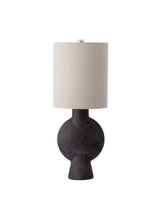Bloomingville - Brown ceramic table lamp, Hansen