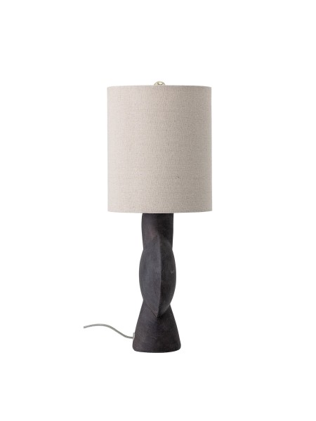 Bloomingville - Brown ceramic table lamp, Hansen