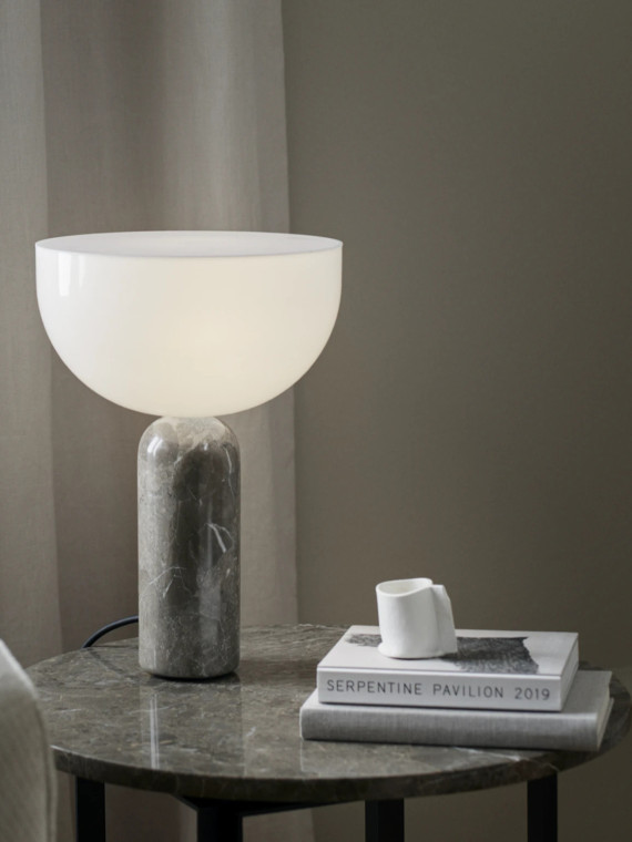 Portable marble table lamp Kizu, New Works | MBS Design