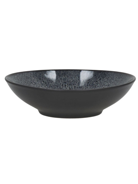 Pomax bol à soupe en grès MIRHA gris foncé Ø18,9cm